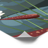 Affiche touristique de Niagara Falls (Coin)