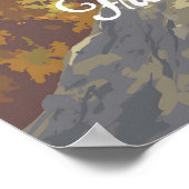 Affiche touristique du parc d'État de Franconia No (Coin)