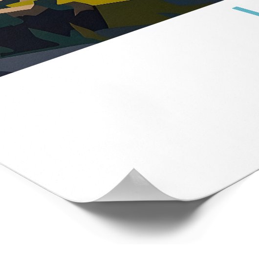 Affiche touristique du parc national Jasper, Jaspe (Coin)