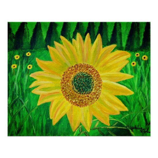 affiche tournesol (Devant)