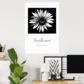 Affiche 'Tournesol' (Bureau à domicile)