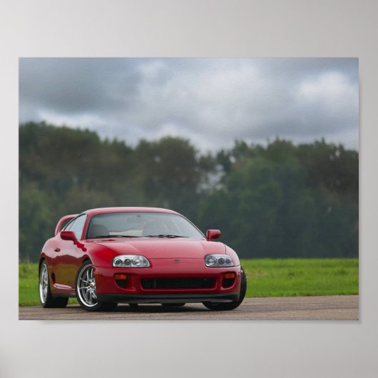 Affiche TOYOTA SUPRA 1993 (Devant)