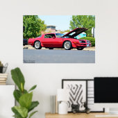 Affiche Trans Am 1977 (Bureau à domicile)