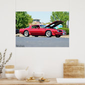 Affiche Trans Am 1977 (Cuisine)