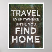 Affiche Travel Everywhere (Devant)