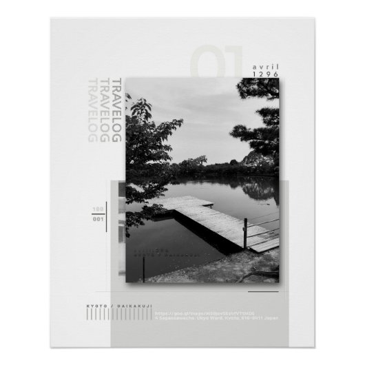 affiche travelog_1 brillante (Devant)