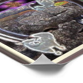 Affiche Trippy Cats (Coin)