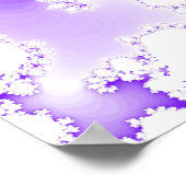 Affiche Trippy : Violet Fractal (Coin)