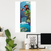 Affiche - Tropical Wild Side! (Bureau à domicile)
