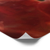 Affiche tropicale hawaïenne d'orchidée (Coin)