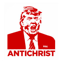 Affiche TRUMP ANTICHRIST 2017