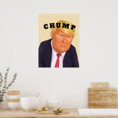 Affiche Trump/Crétin (Cuisine)