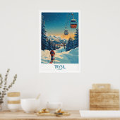 Affiche Trysil Norvège 1 (Cuisine)