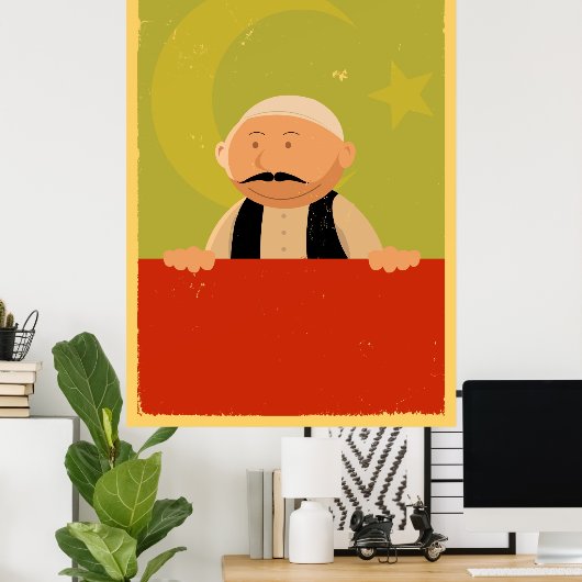 Affiche turque (Bureau à domicile)
