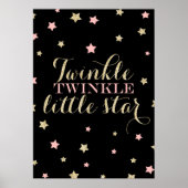 Affiche Twinkle Twinkle Little Star (Devant)