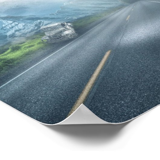 Affiche UFO Hitchhiker (Coin)