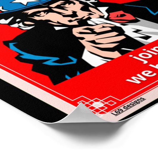 affiche "UNCLE SAM" (Coin)