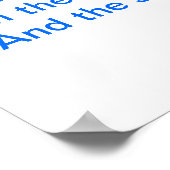 Affiche "Une place de femme" (Coin)