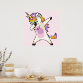 Affiche Unicorn Dab (Cuisine)
