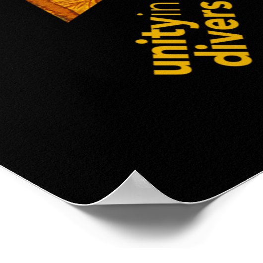 Affiche Unité dans la diversité (Coin)