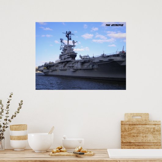 Affiche USS Intrepid (Cuisine)
