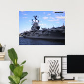 Affiche USS Intrepid (Bureau à domicile)