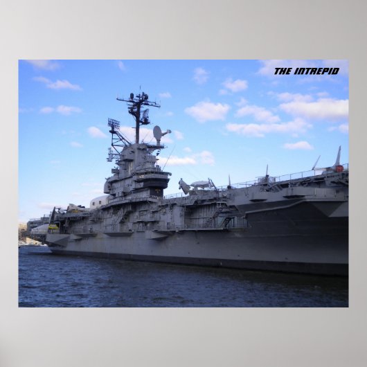 Affiche USS Intrepid (Devant)