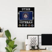 Affiche Utah Veteran (Bureau à domicile)