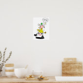 affiche vache punk (Cuisine)