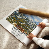 Affiche Vail Colorado, Aquarelle, Sur mesure
