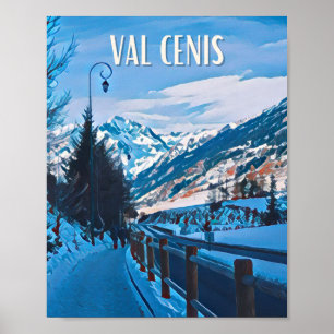Affiche Val-Cenis Poster