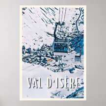 Affiche Val d'Isère