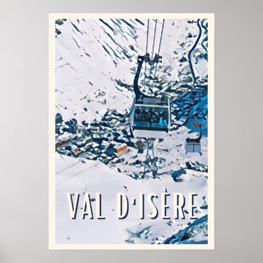 Affiche Val d'Isère Poster (Voorkant)