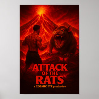 Affiche van Aanval van de Ratten Poster