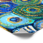 Affiche VAN GOGH FLEURS (Coin)