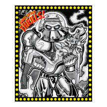 Affiche Vana DeVinyl™/Science Fiction Thrills!