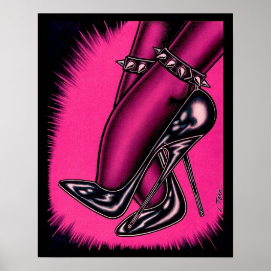 Affiche Vana DeVinyl™/Talons Aiguilles (Devant)