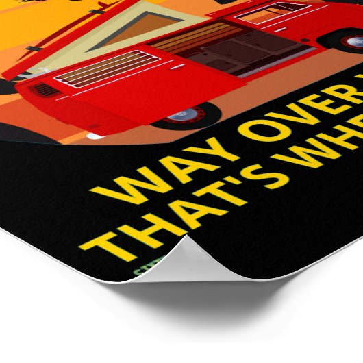 affiche "VANLIFE..." (Coin)