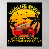 affiche "VANLIFE..." (Devant)