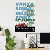 Affiche VANYA ET SONIA ET MASHA ET ESPIKE (Bureau à domicile)