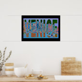 Affiche Venise Italie (Cuisine)