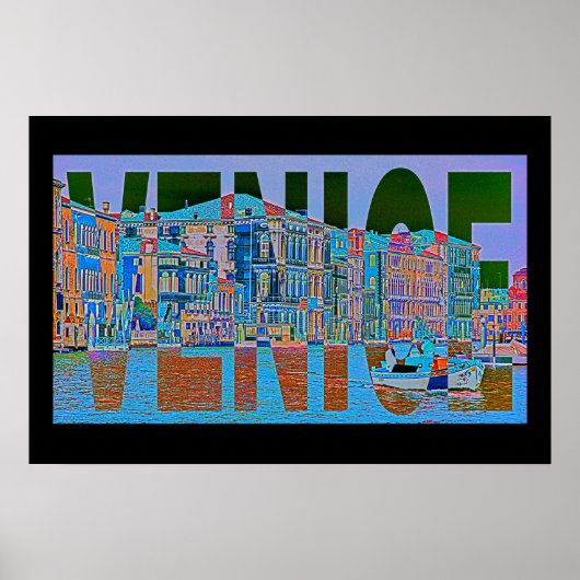 Affiche Venise Italie (Devant)