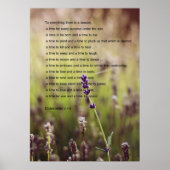 Affiche Verse Ecclesiastes (Devant)