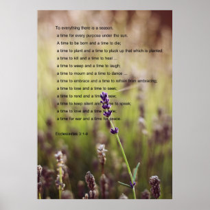 Affiche Verse Ecclesiastes