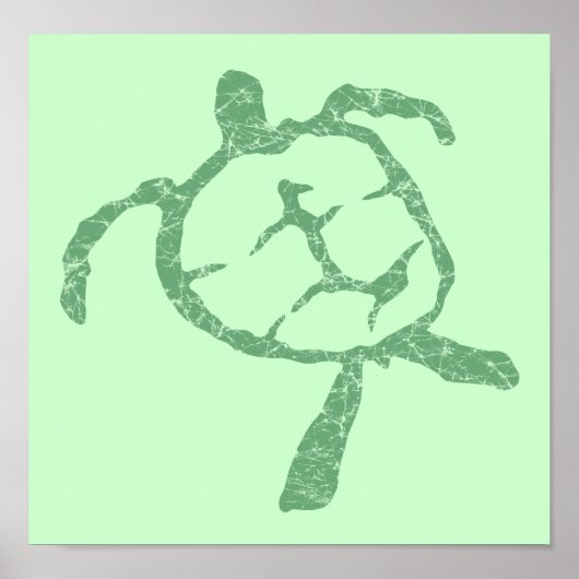 affiche vert-tortue (Devant)
