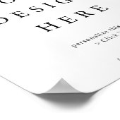 Affiche verticale 8x10" (Coin)