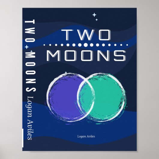 Affiche verticale de base TWO MOONS (Devant)