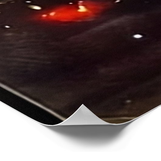 Affiche verticale fantaisiste de chiot Papillon (Coin)