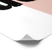 Affiche verticale minimaliste Clarité avant l'acti (Coin)