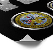 Affiche vétéran du New Hampshire (Coin)